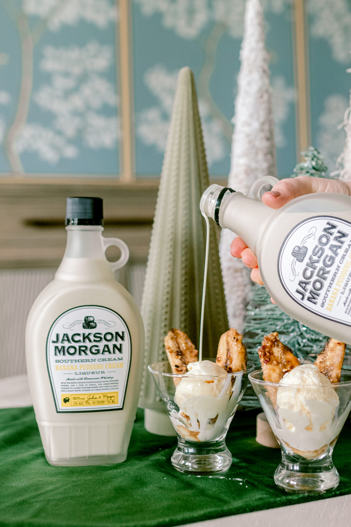 Boozy Bananas Foster Sundae – Jackson Morgan Southern