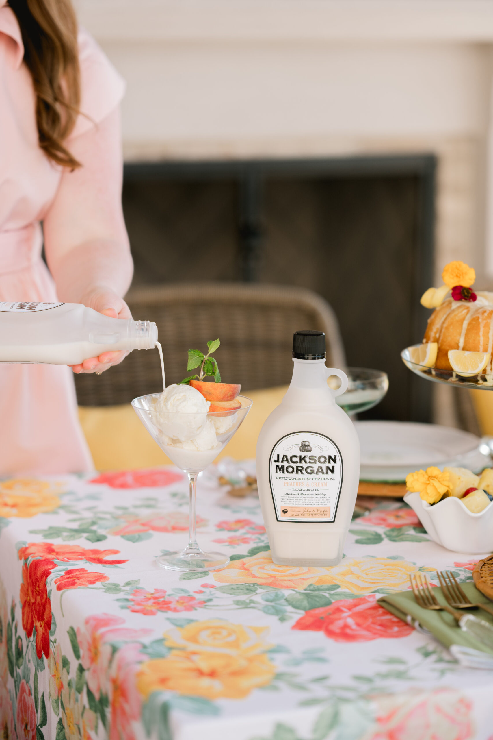 Peach Ice Cream Dessert – Jackson Morgan Southern