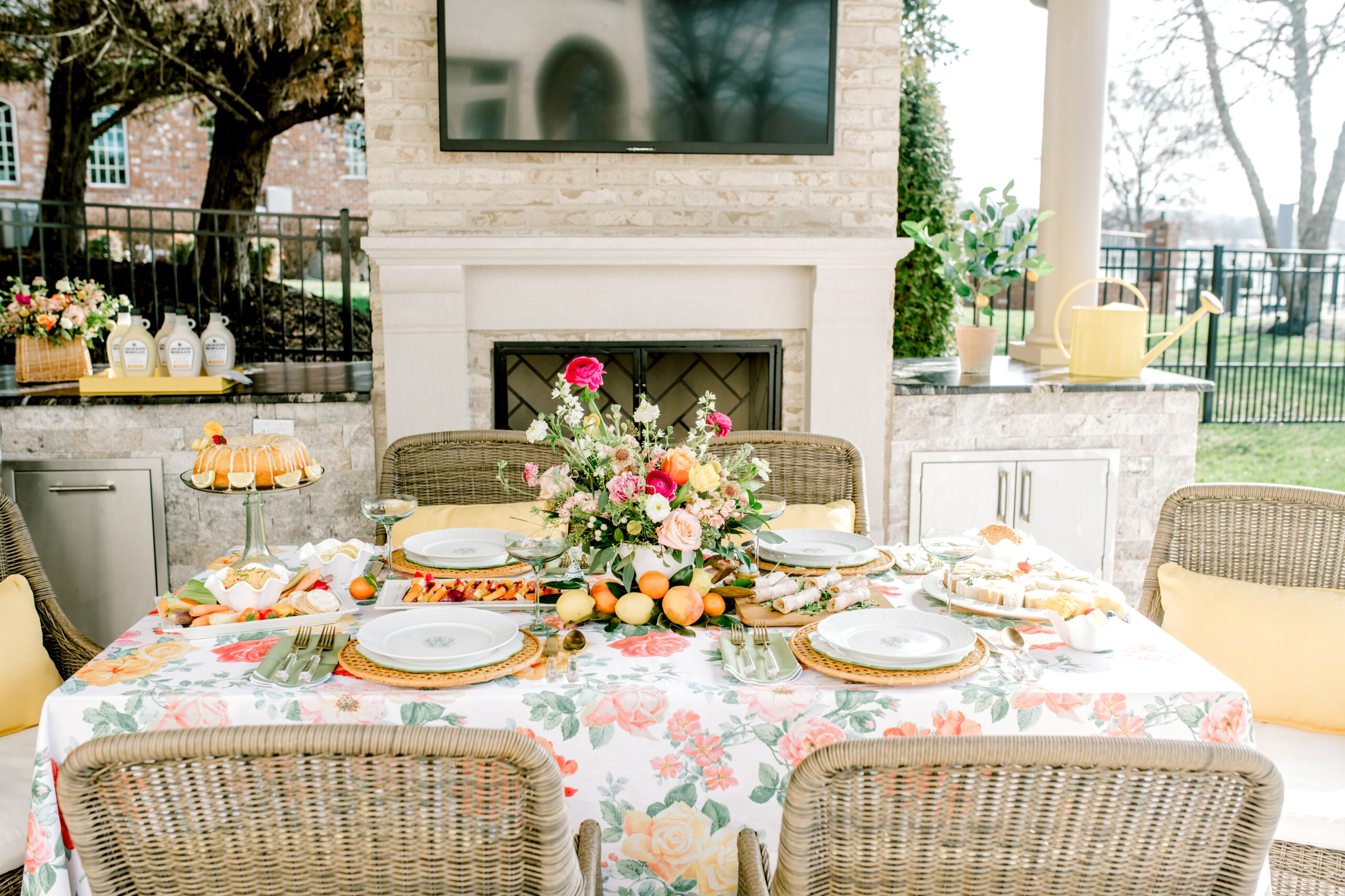Yellow Spring Party Pink and Yellow Spring Party | Jackson Morgan Southern